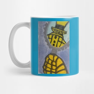 Self Reflective Robot Mug